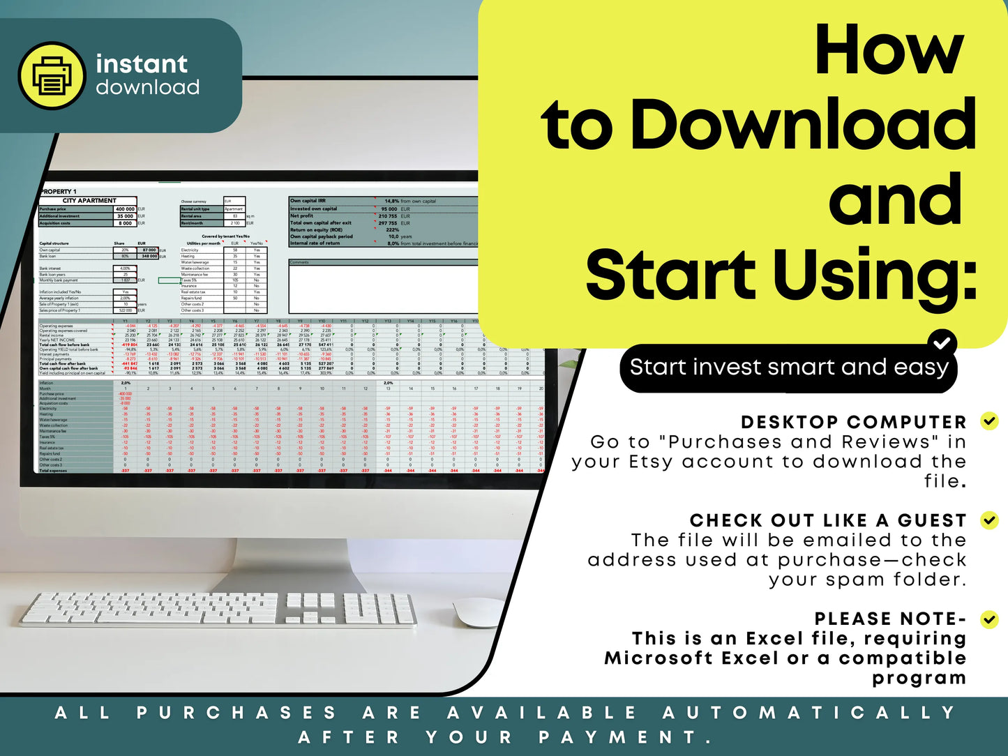 Real Estate Investment Profitability Calculator