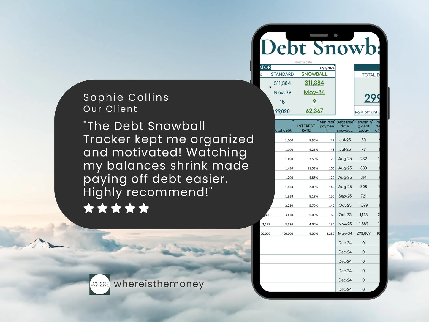 Debt Snowball Calculator