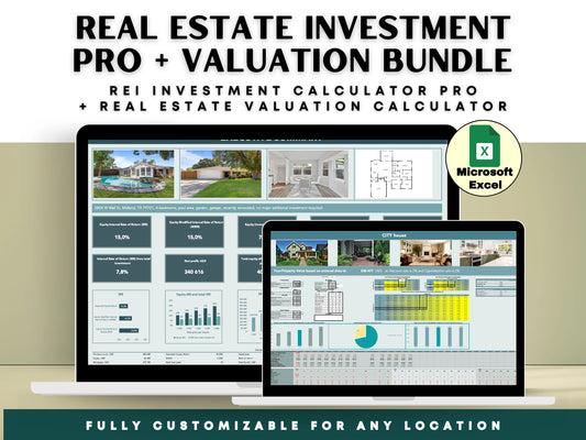 Real Estate Investment Pro + Valuation Bundle