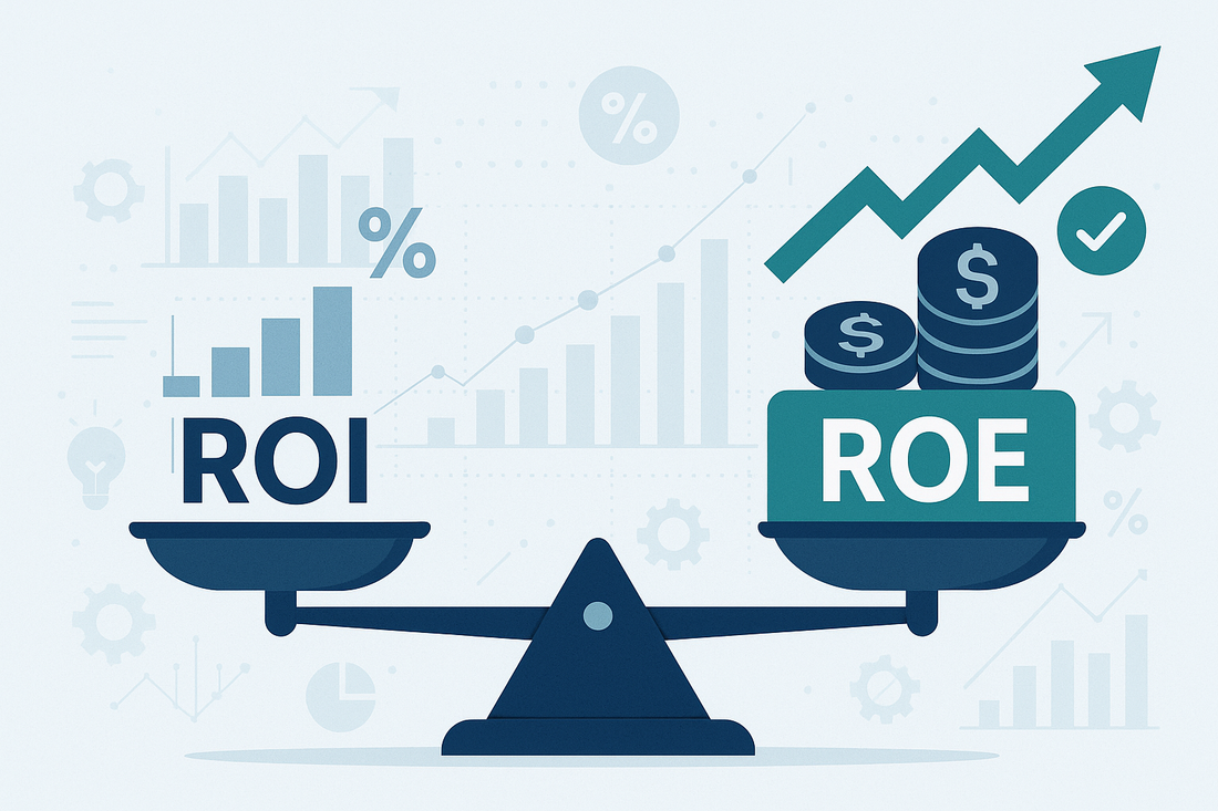 ROI vs ROE in Real Estate: Why Return on Equity Reveals the True Investment Performance