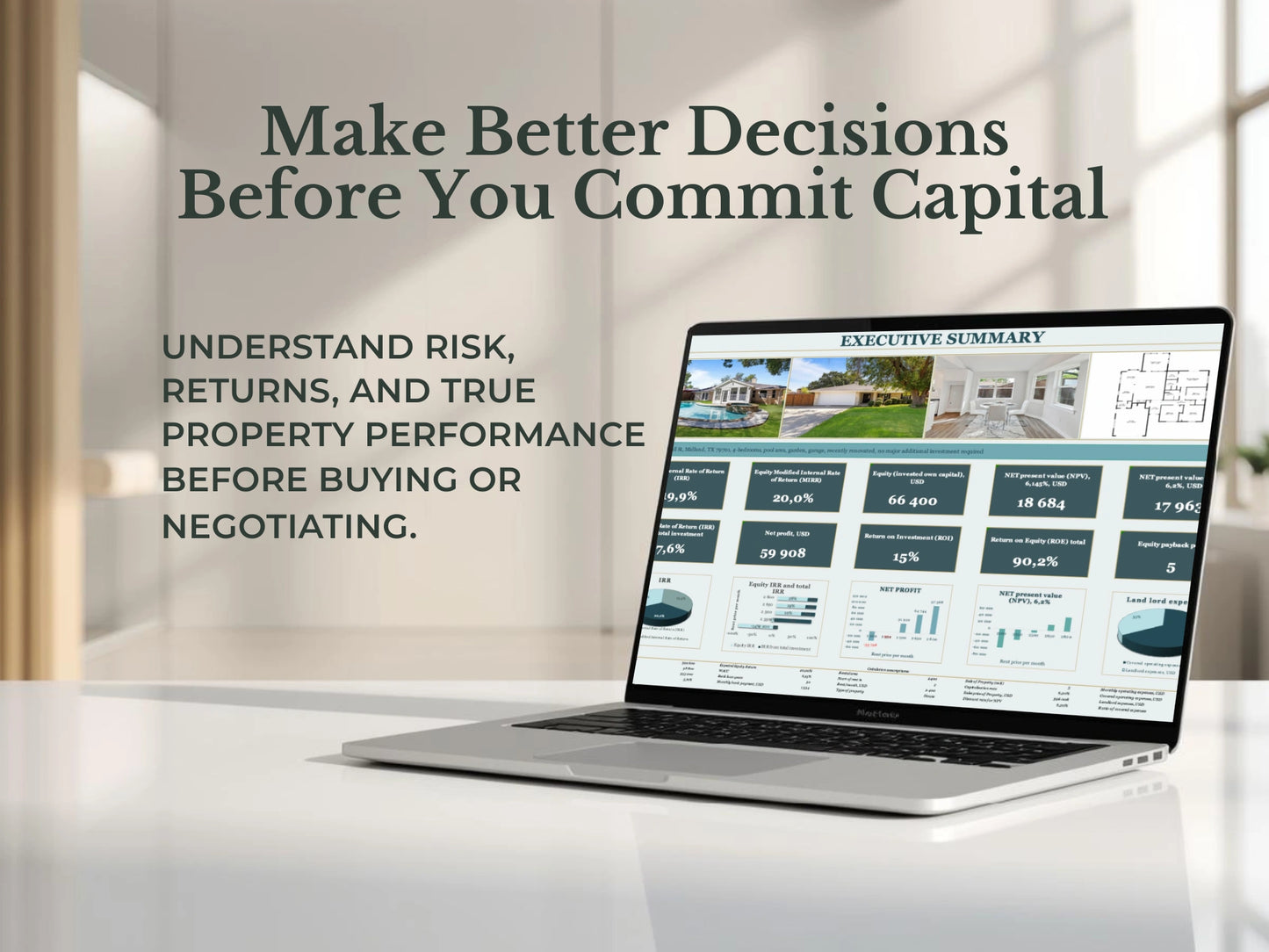 Rental Yield Analyzer - Powerful Rental Yield Calculator for Smart Investors - WHERE IS THE MONEY