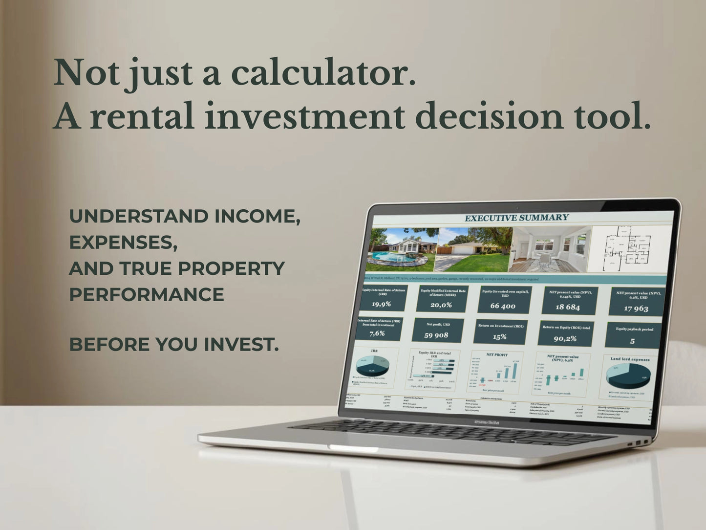 Rental Yield Analyzer - Powerful Rental Yield Calculator for Smart Investors - WHERE IS THE MONEY